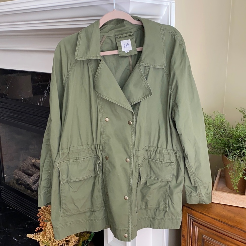 Women’s Classic Green Utility Jacket XL